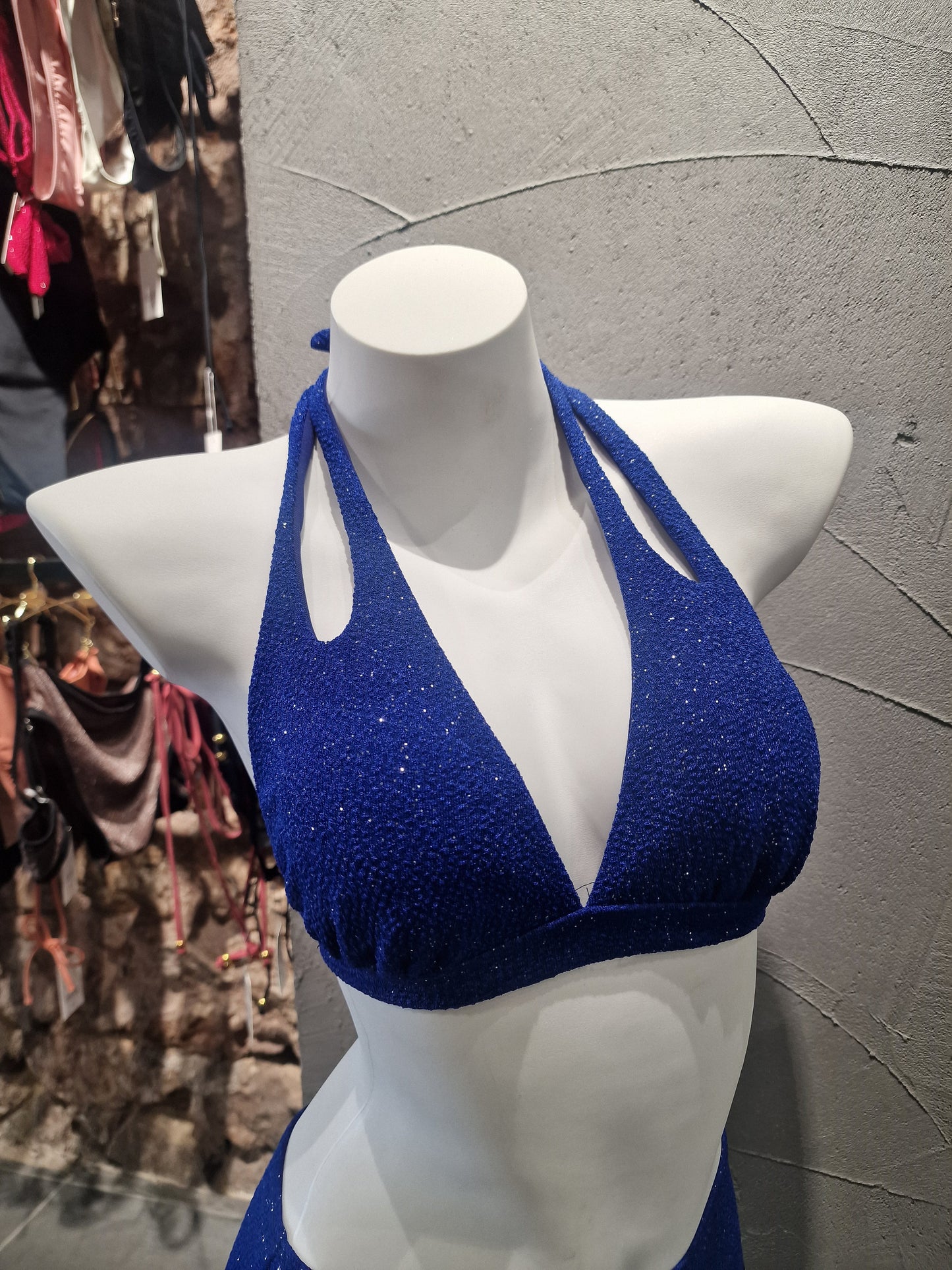 Sparkling Blue Bikini Set | Trendy Women’s Swimwear
